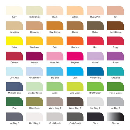 Winsor & Newton ProMarker - Set of 48