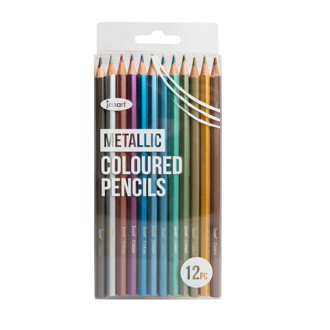 Jasart Trend Pencil Pack of 12 - Metallic
