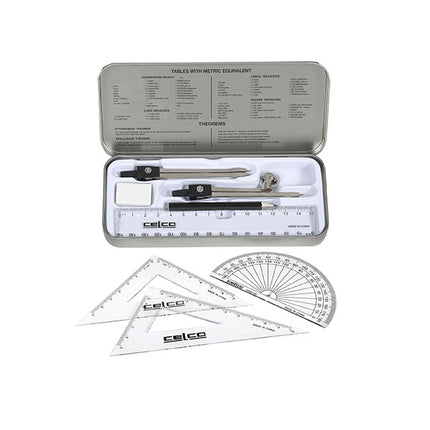 Celco Maths Set 909 With Compass