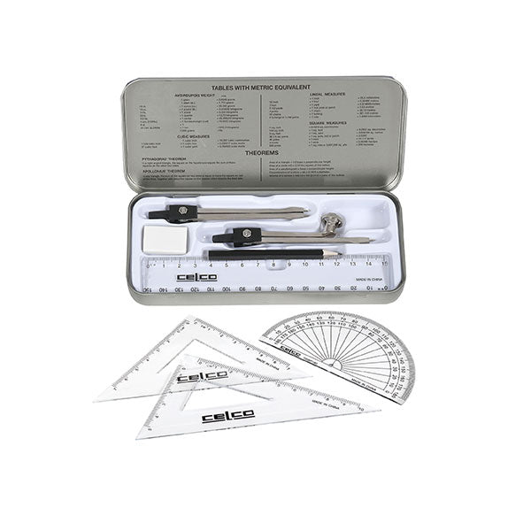 Celco Maths Set 909 With Compass