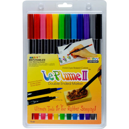 Marvy Le Plume II Dual Tip Marker