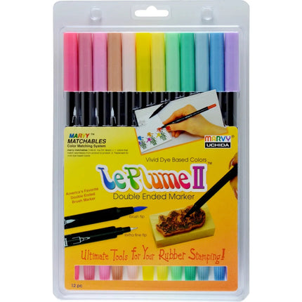 Marvy Le Plume II Dual Tip Marker