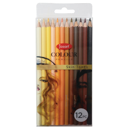 Jasart Trend Pencil Pack of 12 - Skin