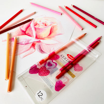 Jasart Trend Pencil Pack of 12 - Love