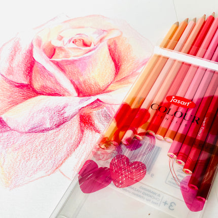 Jasart Trend Pencil Pack of 12 - Love