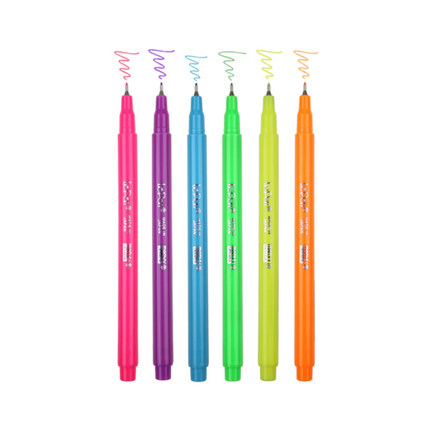 Marvy Le Pen Set of 6 - Neon