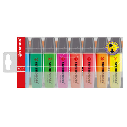 Stabilo BOSS Original Highlighter - 8 of Pack