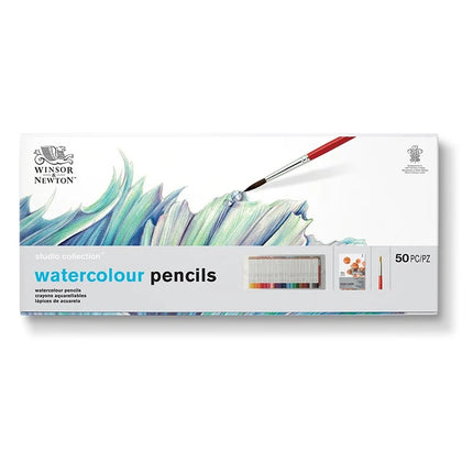 Winsor & Newton Studio Watercolour Pencil - Set of 50