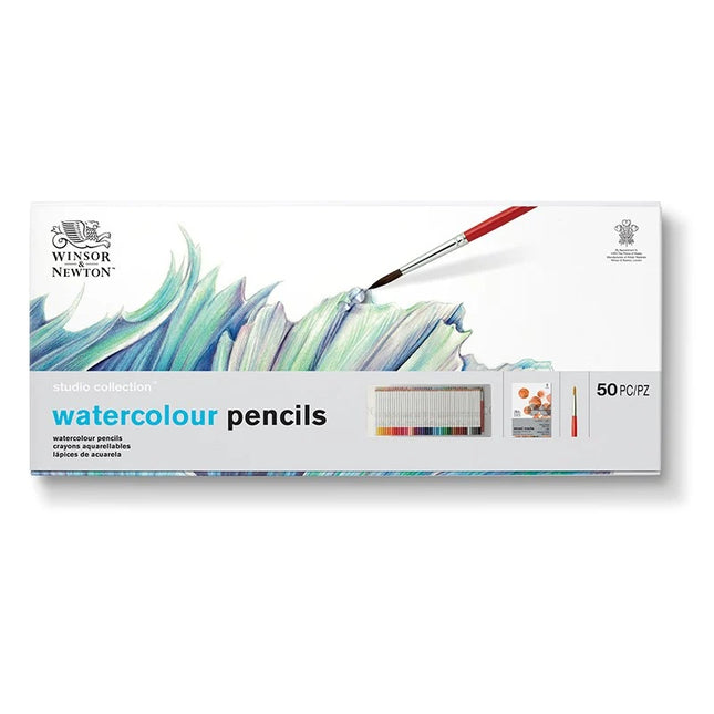 Winsor & Newton Studio Watercolour Pencil - Set of 50