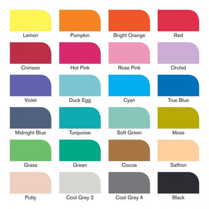 Winsor & Newton ProMarker - Art & Illustration Tones Wallet of 24