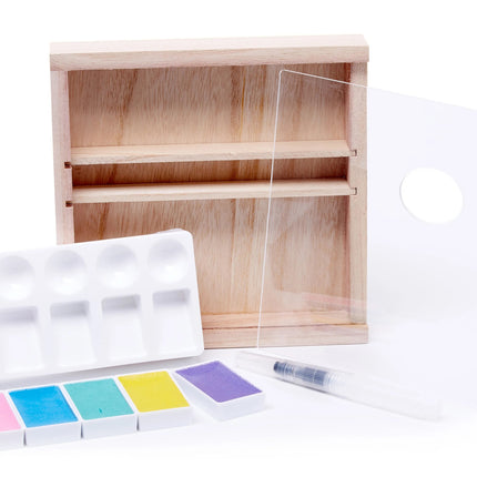 Jasart Byron Metallic Watercolour Pan Set Of 9