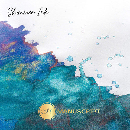 Manuscript Shimmering Inks - Set of 6 Ocean