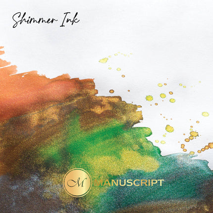Manuscript Shimmering Inks - Set of 6 Forest