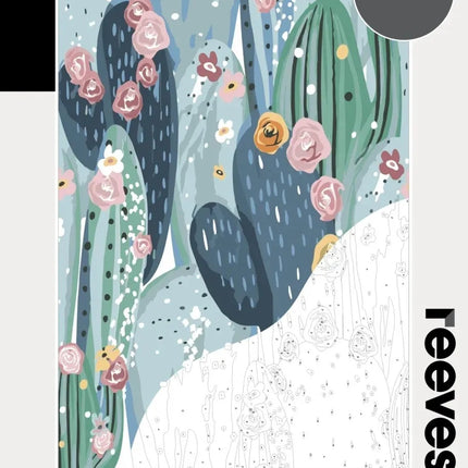 Reeves Paint By Numbers Kits - Cactus