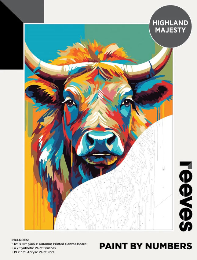 Reeves Paint By Numbers Kits - Highland Majesty