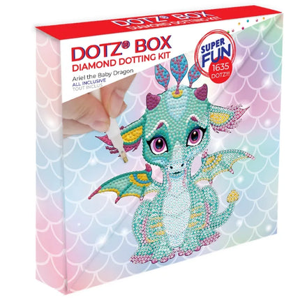 Diamond Dotz Quick Dotz Box - Ariel The Baby Dragon