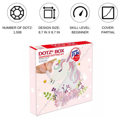 Diamond Dotz Quick Dotz Box - Dreamy Unicorn