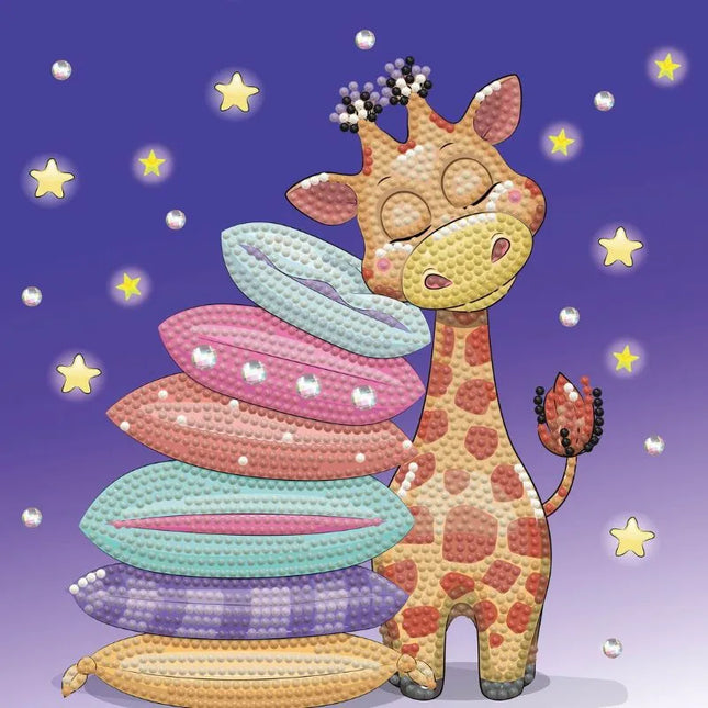 Diamond Dotz Quick Dotz Box - Girrafe Pillow