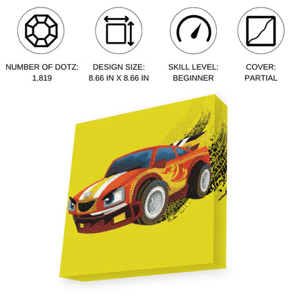 Diamond Dotz Quick Dotz Box - Hot Rod