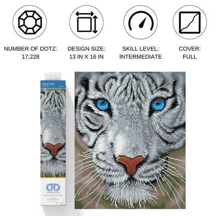 Diamond Dotz Diamond Kit - White Magic