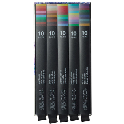 Winsor & Newton Studio Coloured Pencil Drawers - Set of 50