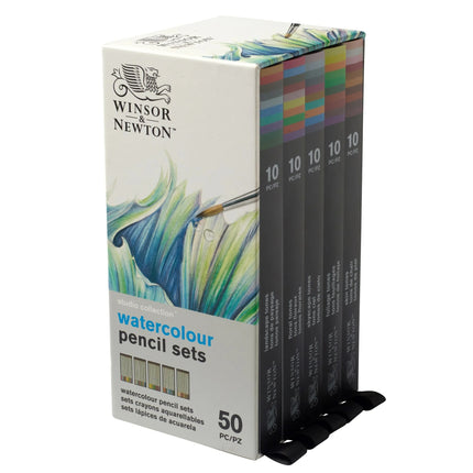 Winsor & Newton Studio Watercolour Pencil Drawers - Set of 50