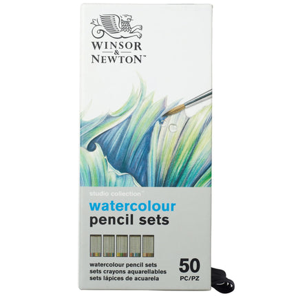 Winsor & Newton Studio Watercolour Pencil Drawers - Set of 50