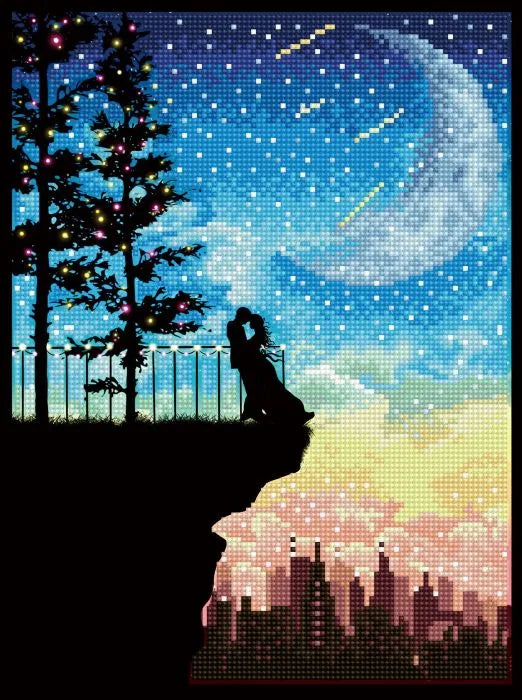 Diamond Dotz Diamond Kit - Romantic Heights