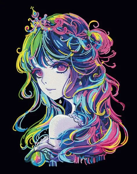 Diamond Dotz - Neon Noir - Anime Princess