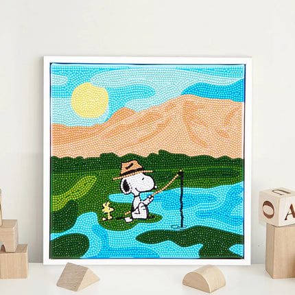 Diamond Dotz Diamond Kit - Peanuts Great Outdoors