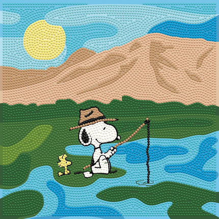 Diamond Dotz Diamond Kit - Peanuts Great Outdoors