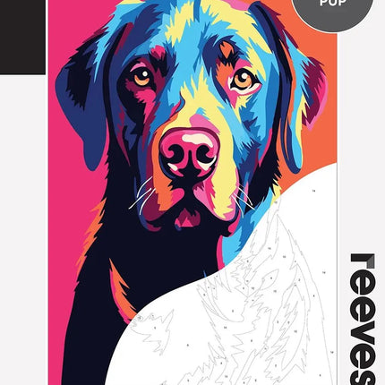 Reeves Paint By Numbers Kits - Chromatic Pup