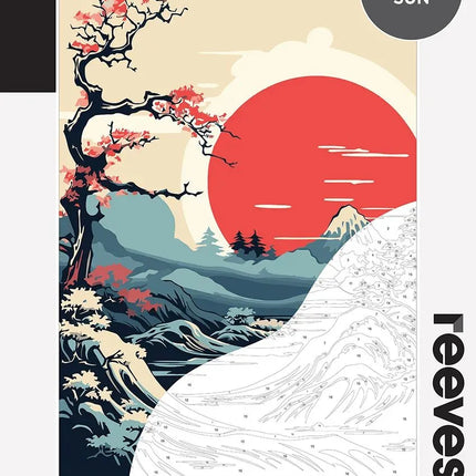 Reeves Paint By Numbers Kits - Rising Sun