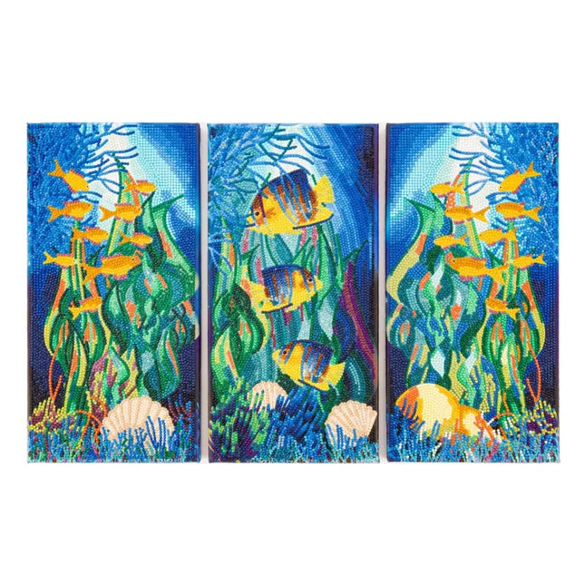 Diamond Dotz - Triptychs - Aquarium