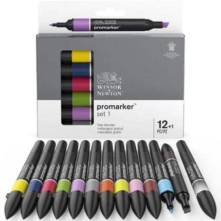 Winsor & Newton ProMarker - 12+1 Set