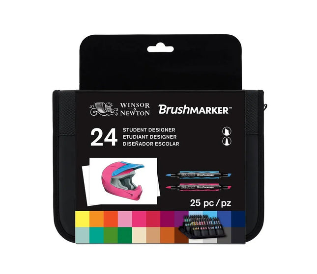 Winsor & Newton ProMarker - Student Designer Tones Wallet of 24