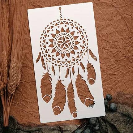 Mandala Stencils Large Dream Catchers - Set of 2