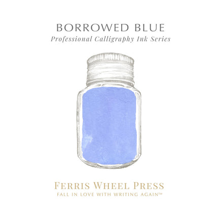 Ferris Wheel Press Calligraphy Ink - Borrowed Blue 28ml
