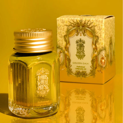 Ferris Wheel Press Calligraphy Ink - Golden Gala 28ml