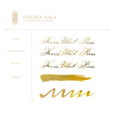Ferris Wheel Press Calligraphy Ink - Golden Gala 28ml
