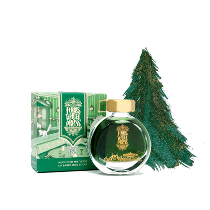 Ferris Wheel Press Fountain Pen Ink - Misguided Mistletoe