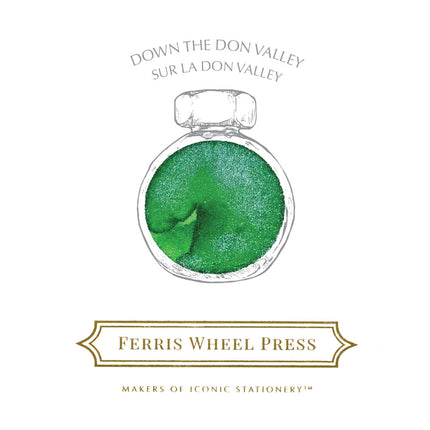 Ferris Wheel Press Fountain Pen Ink - Down the Don Valley