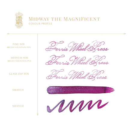 Ferris Wheel Press Fountain Pen Ink - Midway the Magnificent