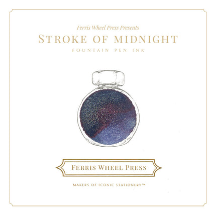 Ferris Wheel Press Fountain Pen Ink - Stroke of Midnight