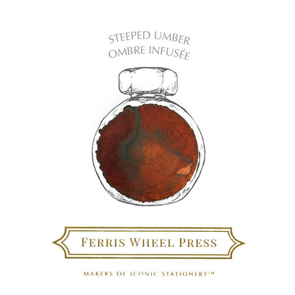 Ferris Wheel Press Fountain Pen Ink - Steeped Umber