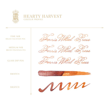 Ferris Wheel Press Fountain Pen Ink - Hearty Harvest