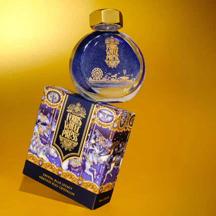 Ferris Wheel Press Fountain Pen Ink - Crystal Blue Legacy