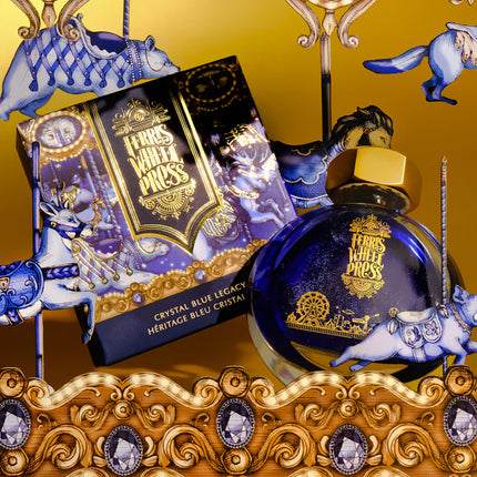 Ferris Wheel Press Fountain Pen Ink - Crystal Blue Legacy