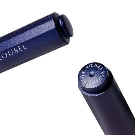 Ferris Wheel Press Aluminium Carousel Fountain Pen - Glistening Glass