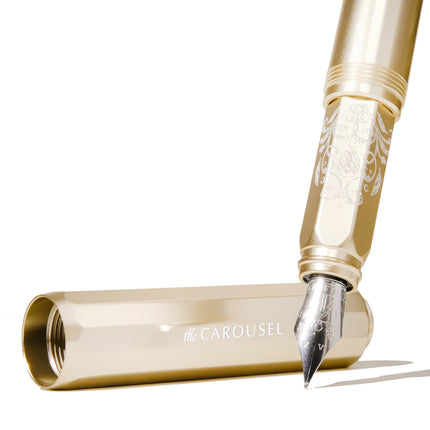 Ferris Wheel Press Aluminium Carousel Fountain Pen - Brilliant Beanstalk